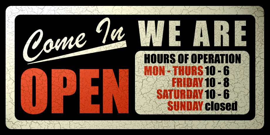Hours of operation
